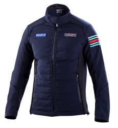 Softshellov bunda SPARCO Martini racing, modr